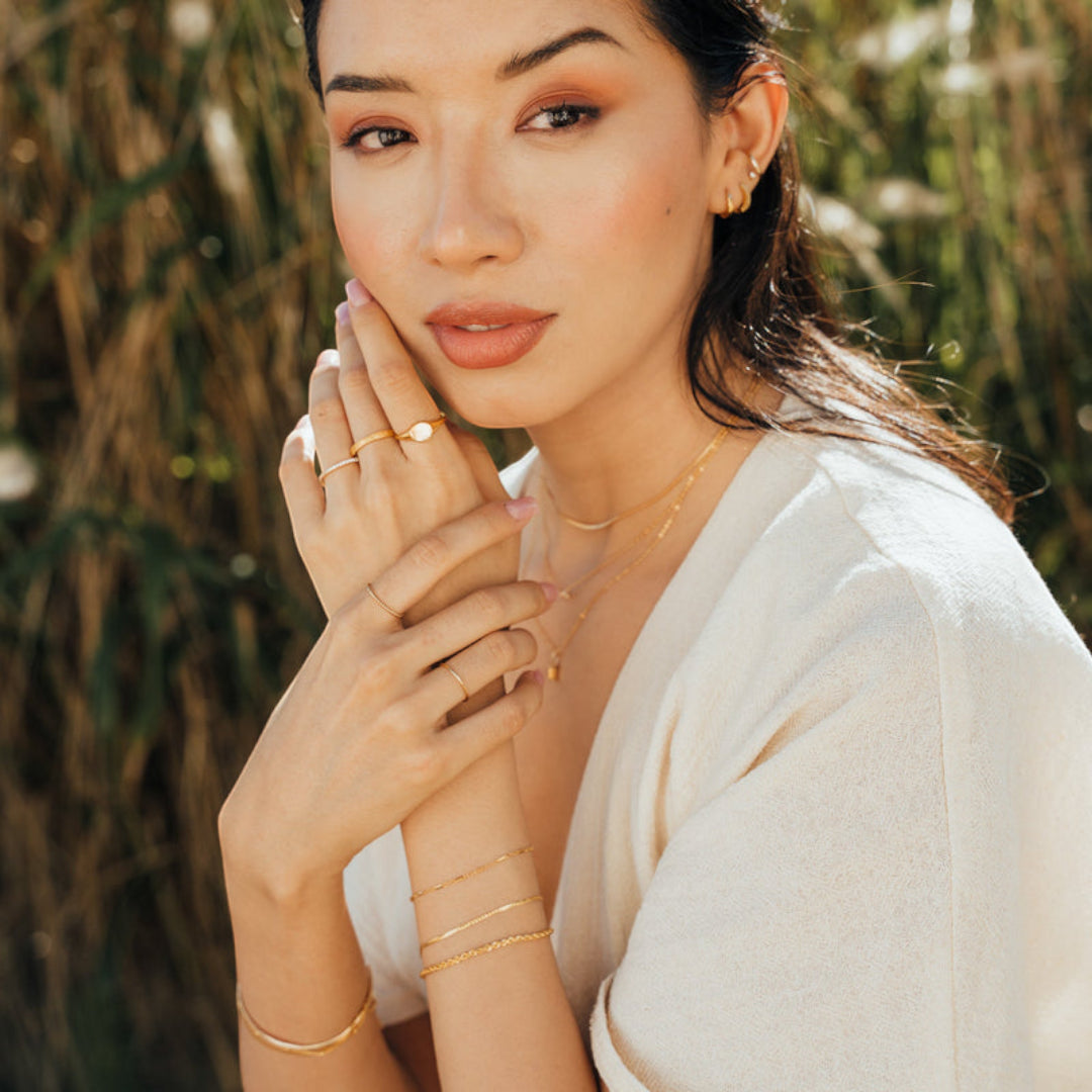 Elegant Eternity Ring | Gold