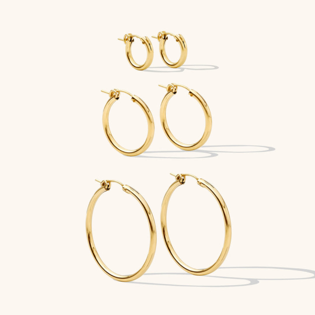 Everyday Hoop Earrings